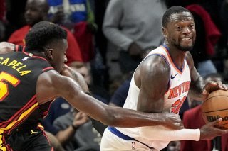 Capela et les Hawks ont subi la loi des Knicks vendredi KEYSTONE/AP/Mike Stewart